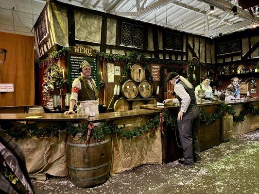 12.21.24 one of the pubs at The Great Dickens Christmas Fair 2024