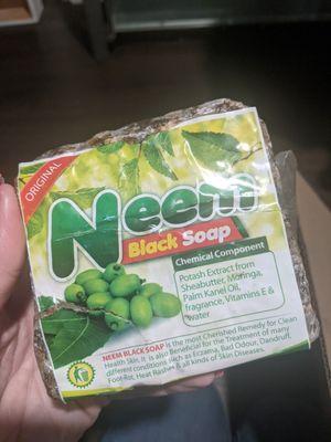 Neem soap Great for all skin conditions and helps with acne and more