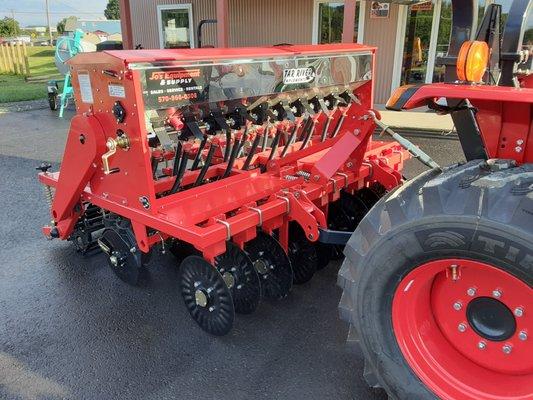 Tar River Attachments Authorized Dealer (no-till seeder shown)