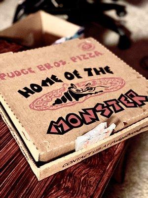 The pizza box