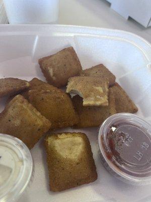 Fried ravioli