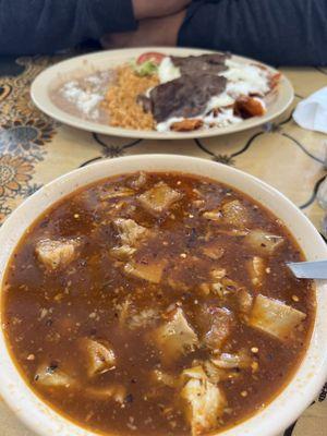 Menudo y Chilaquiles