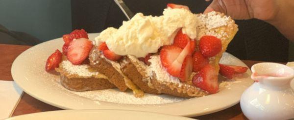 Strawberry Brioche French Toast