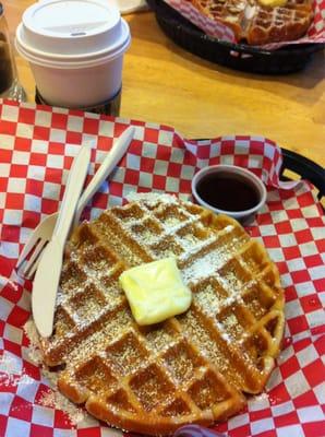 Warm & delicious waffles!!