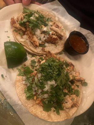 Chicken tacos