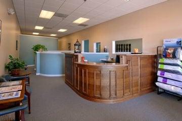 Front lobby of Basics First Chiropractic