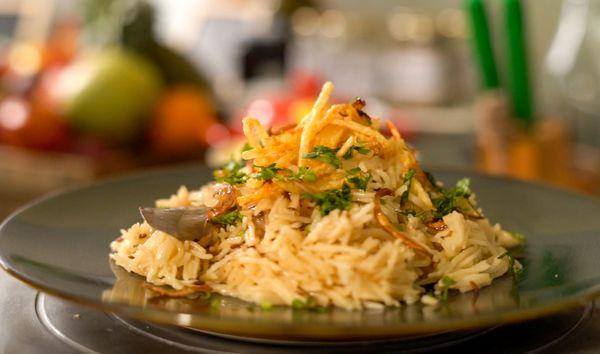 Jeera Onion Pulao