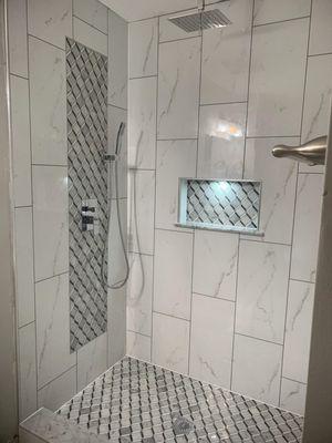 Shower remodeling