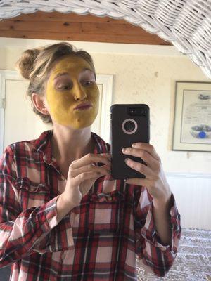 Turmeric Rosehip Brightening Mask!!