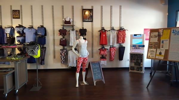 Sports fantastic apparel for the creative and fashionable at heart,  while still keeping in step.