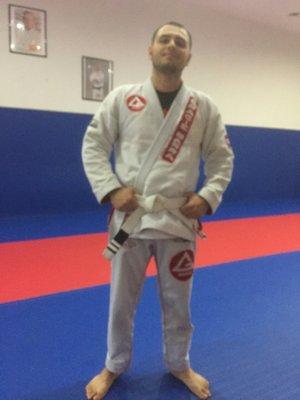 Only pic I have right now but it's when I got my second stripe. STOKED