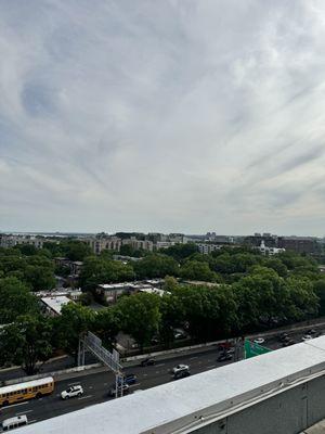 View from rooftop