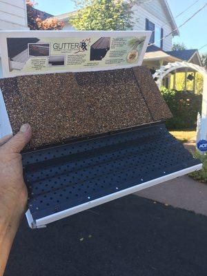 Gutter cover installations