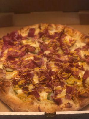 Pastrami Pizza