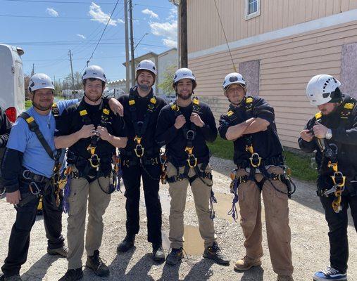 We have great team members ready to serve you!  Here they are after some fall training!