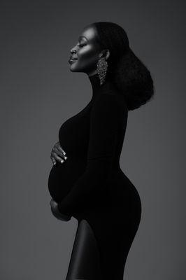 Black prenatal photography