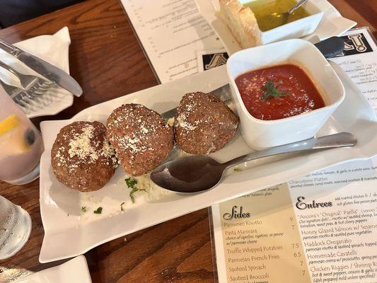 Fried Meatballs Tapas