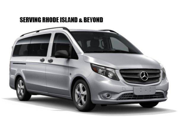 Mercedes Metris Minivan seats up to 6 passengers.