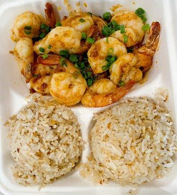 Garlic Shrimp Plate