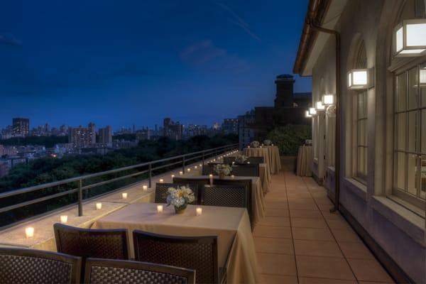 Faculty House Terrace at Night