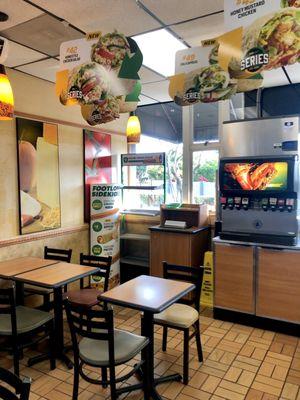 interior dining area