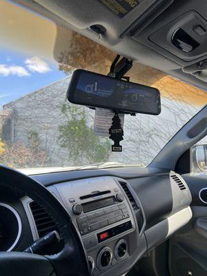 Smart Mirror + Dash Cam Installation