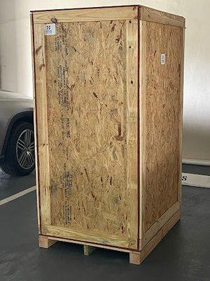 Navis builds large crates for secure shipping