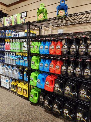 Fly repellent products! Prices are par for the times. Ultrashield Black $80-ish 1 gallon (most effective fly repellent)