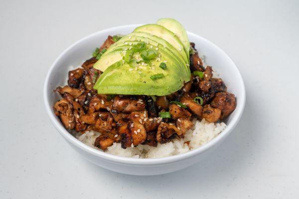 chicken avocado bowl