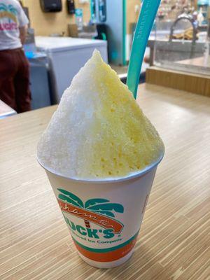 Small Coconut and Pineapple Sno Cone