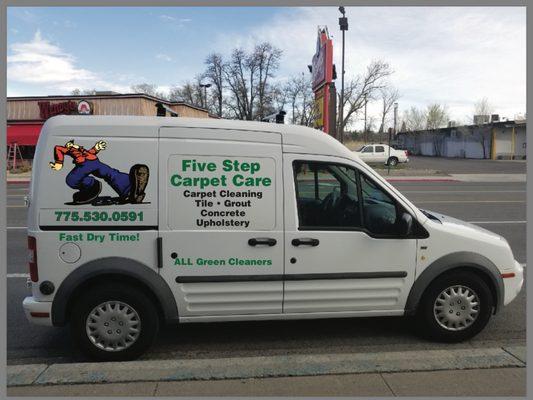 Five Step Carpet Care