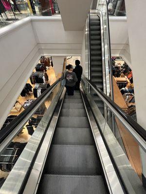 Dillard's Haywood Mall Escalators