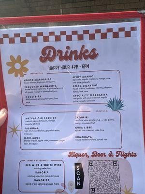 Happy Hour Menu