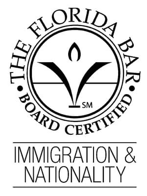 Board Certification in Immigration & Nationality Law by the Florida Bar