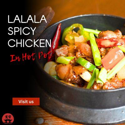 Lalala Spicy Chicken in Hot Pot