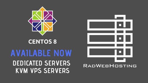 CentOS 8 Dedicated Servers are here! Deploy one on our Asian-Optimized network!