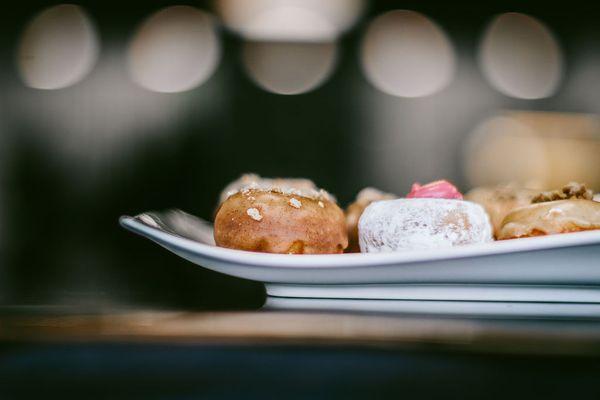 Come try some fresh doughnuts!