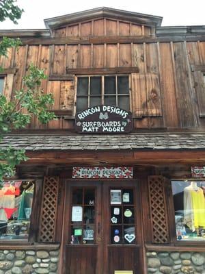 Cool wooden store front