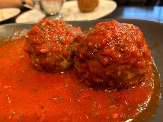 Meat Side of Meatballs