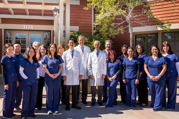 The amazing staff of Peninsula Laser Eye Medical Group