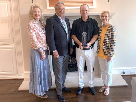 Keene Luxury Travel awarded Silversea 2018 Chairman's Award