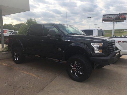 A Blackwidow F-150