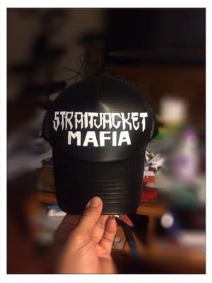 Custom hand painted trucker hats...