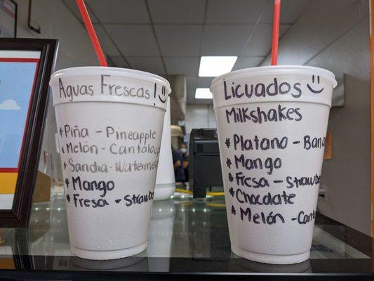 Fresh Drink Options