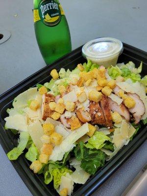 The chicken Caesar