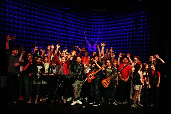 Gowanus Music Club kids performing at Joe's Pub!