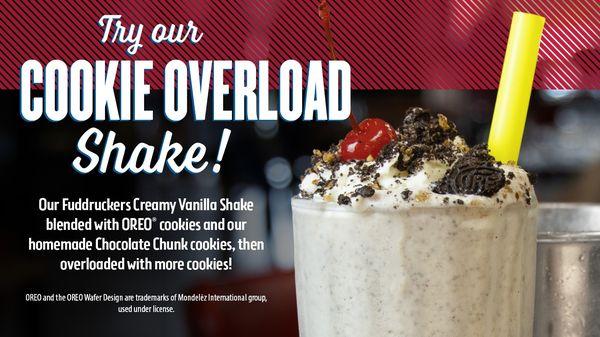 ONE SMART COOKIE..... Shake! Our NEW Cookie Overload Shake