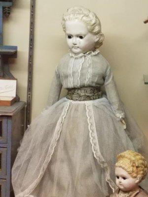 Creepy doll.