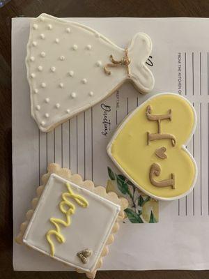 Our bridal shower cookies