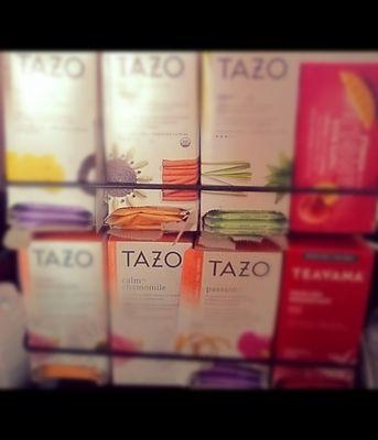 We have TAZO!!  Come get some.. We've got the Tea!